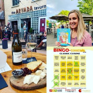 Playing at #corestaurantbingo and this square was “Dined in the Street or Parking Lot” and thearvadatavern had a beautiful setup on a gorgeous night in oldetownarvadaco! And, with the ED of imaginationlibrary as a bonus!